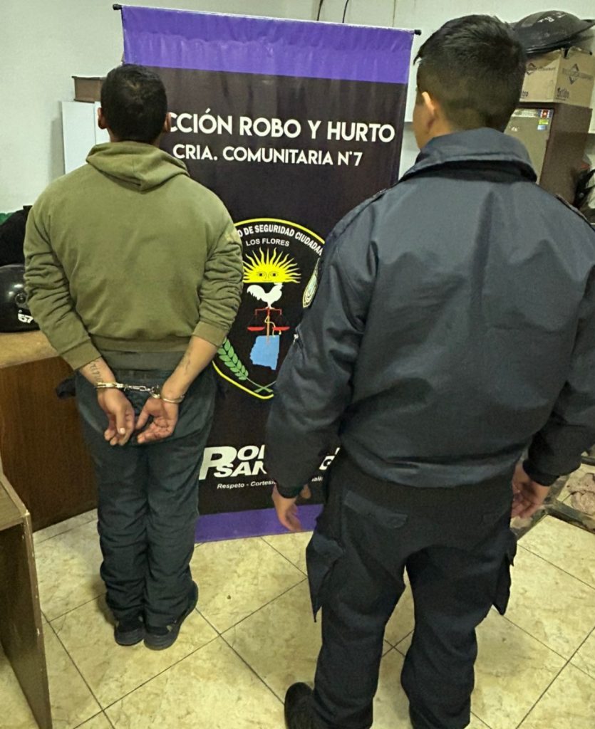 Detuvieron a un hombre acusado de robarle a una vecina en zona sur