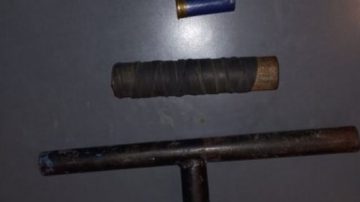 B° General Paz: Adolescentes de 15 años realizaban disparos con una “tumbera”