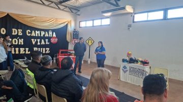 Dictaron talleres sobre seguridad vial para alumnos primarios y personal municipal de Clodomira