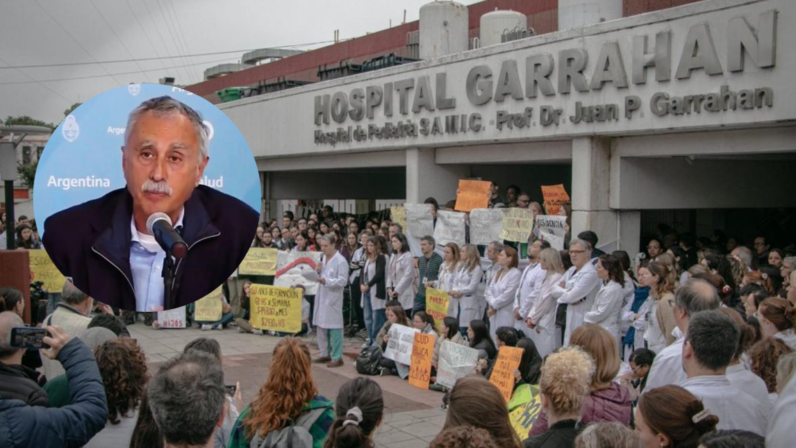 Imputaron al ministro de Salud, Mario Lugones, por el mal manejo del hospital Garrahan