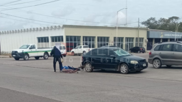 Un hombre se encuentra grave estado tras ser embestido por un auto en la autopista Santiago-La Banda
