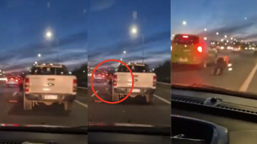 VIDEO | Locura al volante: arrastró a un policía santiagueño en un control de alcoholemia en Córdoba