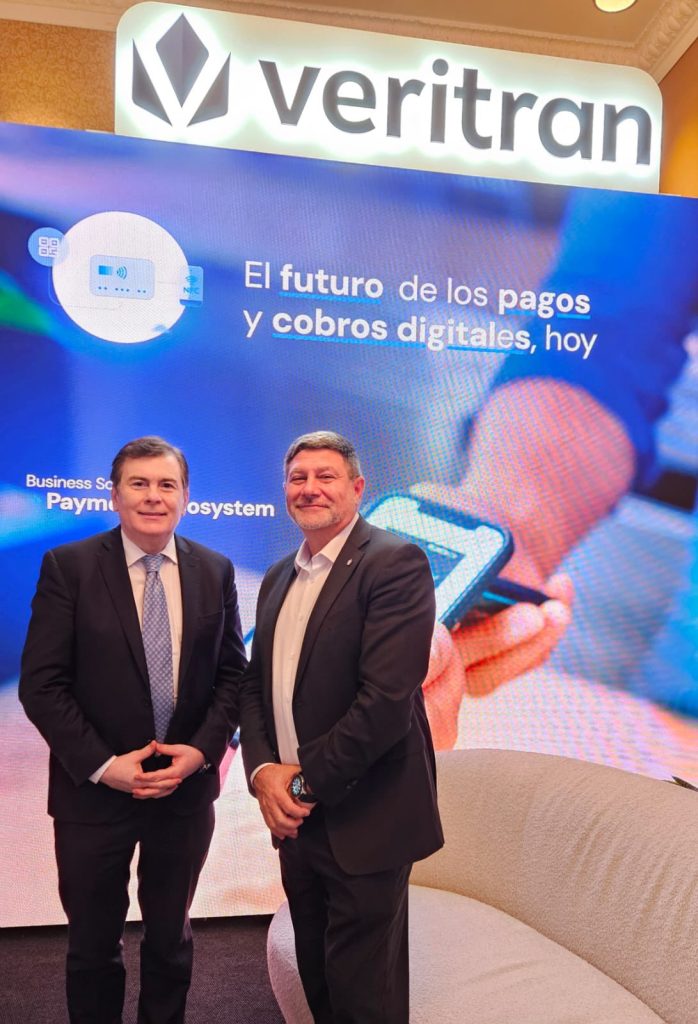 Zamora se reunió con el COO de Veritran, una Fintech con presencia global