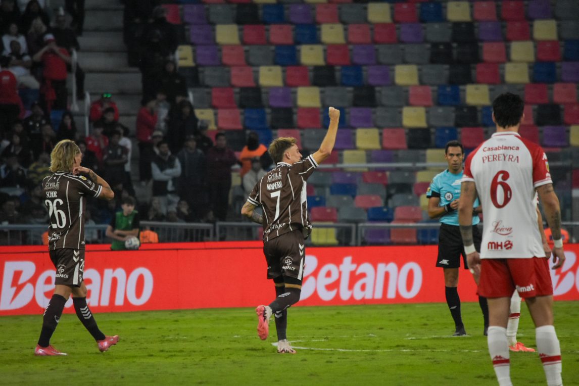 Video: el zurdazo de Mainero que se metió en ángulo de Galíndez y desató la locura del hincha Calamar