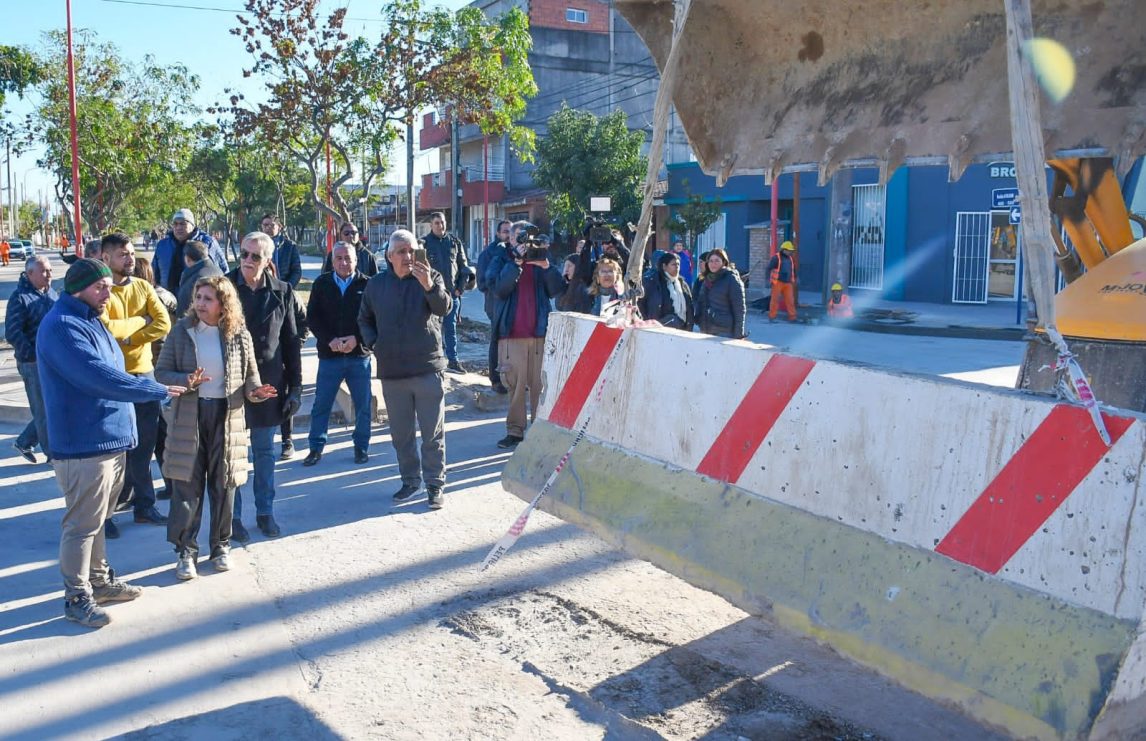 Se habilitó al tránsito un nuevo tramo de 300 metros de la repavimentación de Avenida Colón