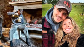 Mauro Icardi mostró cómo fue su Día del Padre con la China Suárez, lejos de sus hijas