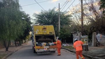 La recolección de residuos fue normal este lunes feriado y se espera lo mismo para el viernes