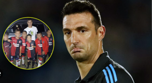 Scaloni bancó a los chicos de Newell’s y cuestionó la sanción: “Yo también me hubiera sacado la foto”