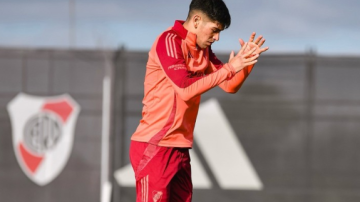 Lautaro Rivero dejó atrás a Central Córdoba y ya se entrena con River