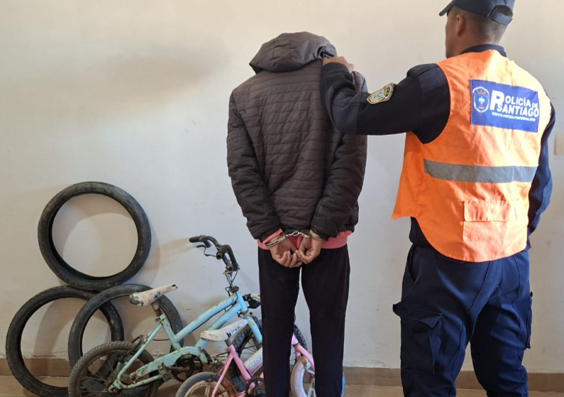 Quedó tras las rejas por robar bicicletas de niños y venderlas a bajo costo