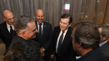 Gerardo Zamora mantuvo un encuentro con el presidente de Uruguay, Yamandú Orsi