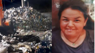 Consternación: hallan muerta bajo una montaña de basura a una mujer que trabajaba como recicladora