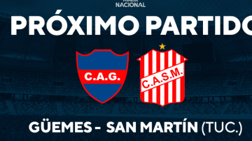 Arrancó la venta de entradas para Güemes vs. San Martín de Tucumán