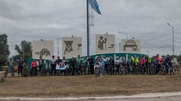 Colonia El Simbolar: Se llevó a cabo la primera experiencia de Cicloturismo Rural