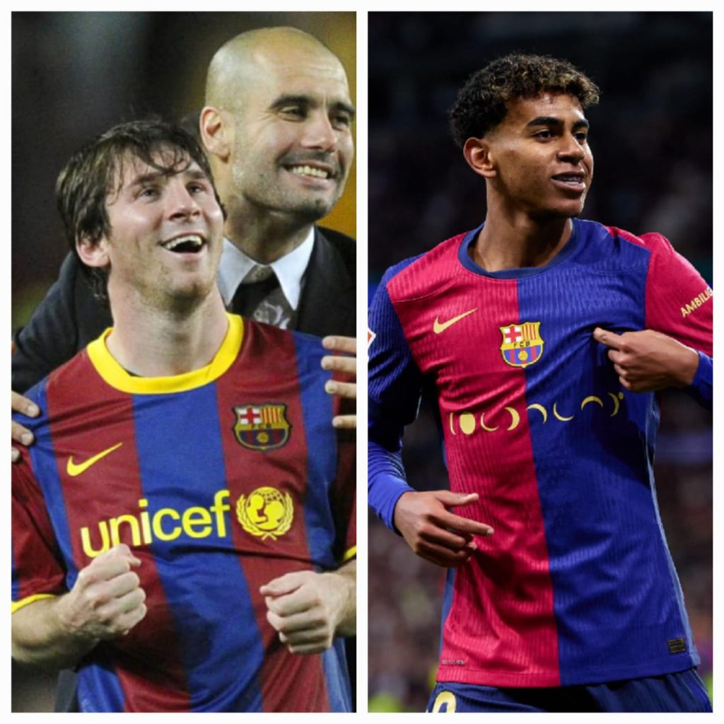 Pep Guardiola, tajante al comparar a Lamine Yamal con Messi: “Como el argentino, es imposible”