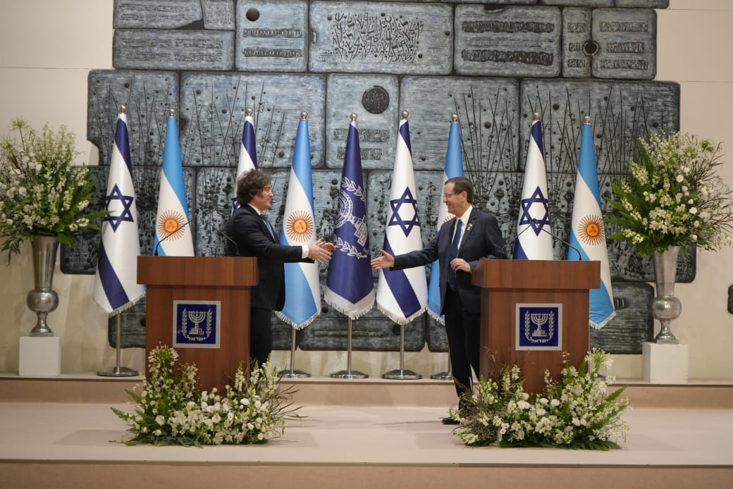 Javier Milei en Israel: “El combate al terrorismo nos une como naciones”