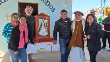 La imagen de la Virgen de Huachana visita Pozo Hondo en su peregrinación jubilar