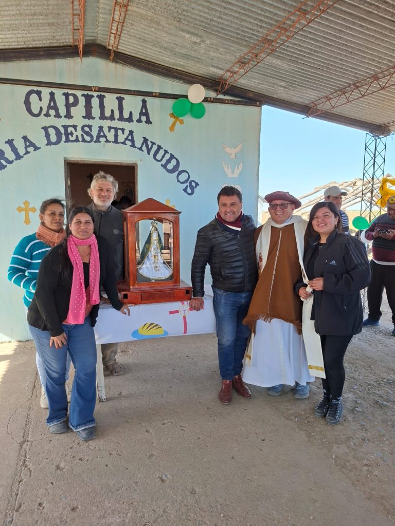 La imagen de la Virgen de Huachana visita Pozo Hondo en su peregrinación jubilar
