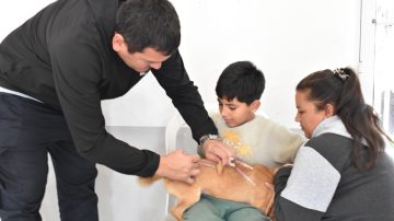 Fernández: Gran adhesión a la primera campaña antirrábica y desparasitación de mascotas