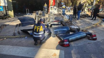 La Federal secuestró más de 1500 autopartes robadas y armas de fuego en un allanamiento