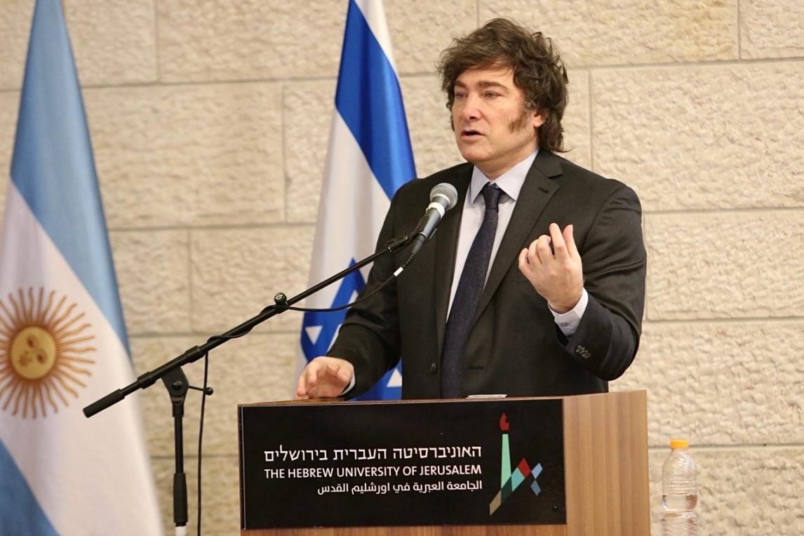 El Presidente Javier Milei ratificó su apoyo a Israel al recibir el “Premio Nobel Judío”