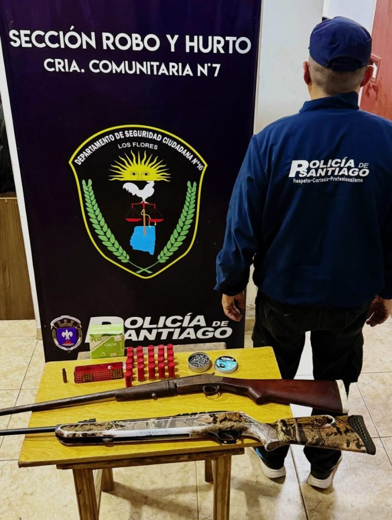B° Independencia: Por una causa de crueldad animal, secuestran armas y municiones