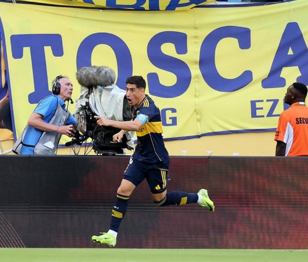 Para Merentiel, la figura del partido entre Boca y Benfica, las sensaciones “fueron buenas”