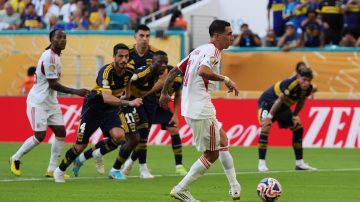 Boca no lo pudo sostener y empató frente a Benfica en el Mundial de Clubes