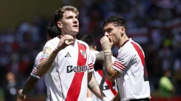 Video: tras una gran jugada colectiva, Colidio abrió el marcador para River
