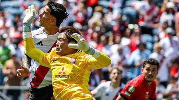 Gol y lesión: Driussi convirtió el segundo para River pero salió reemplazado