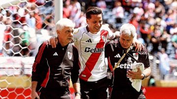 Preocupación en River: Driussi se pierde el resto del Mundial de Clubes por una grave lesión