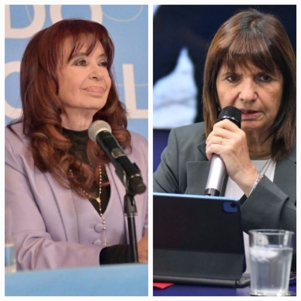 Bullrich no aguantó y salió a contestarle a Cristina Kirchner, luego de que la llamara “fracasada”