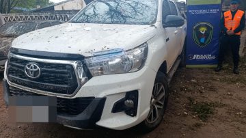 Detienen a un hombre que tenía pedido de captura nacional e internacional: viajaba en una camioneta robada