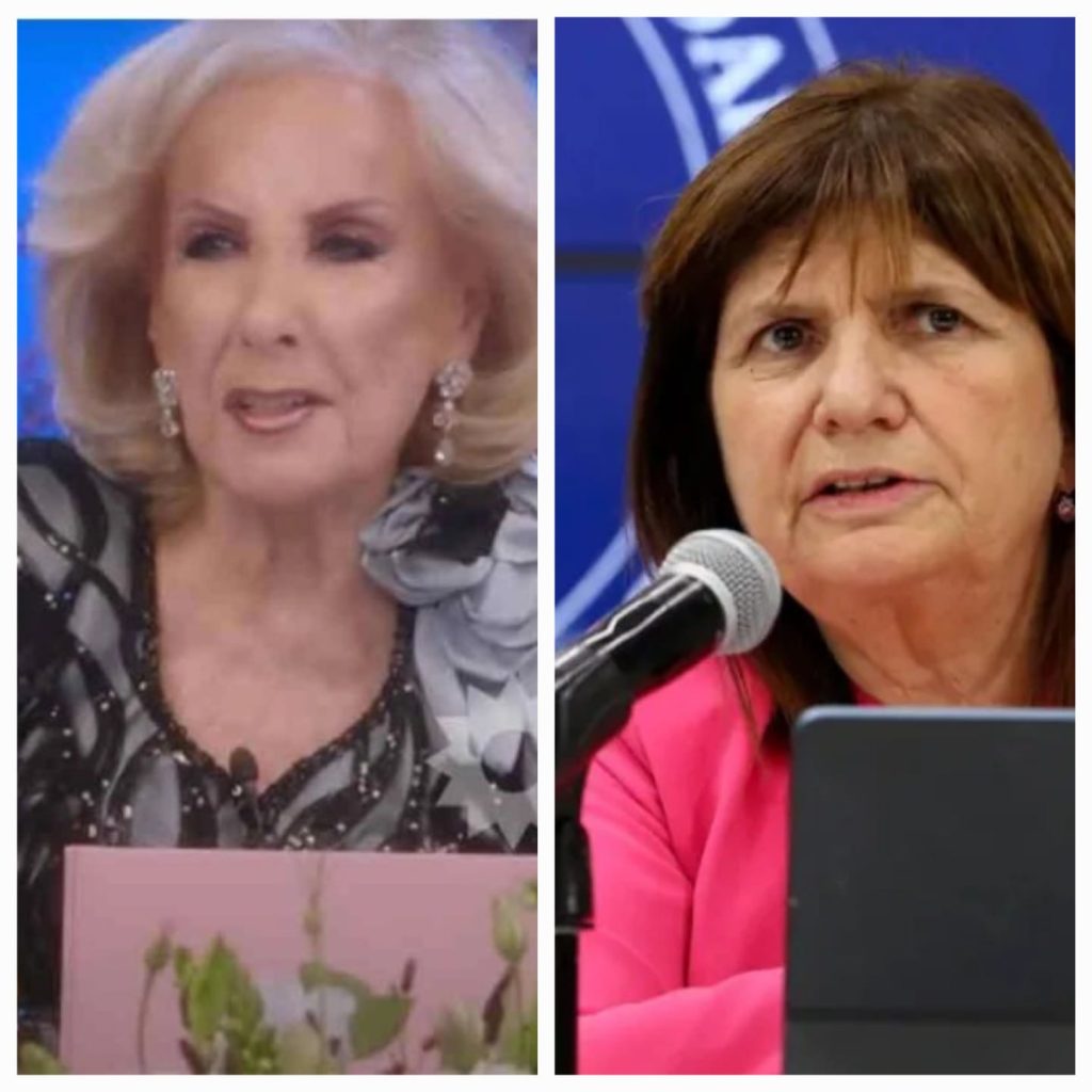 Mirtha Legrand contradijo a Bullrich por la manifestación en apoyo a Cristina Kirchner: “¿Qué pensó?”