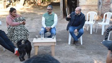 Mirolo y Giménez en Suncho Corral: “Después de 20 años de zamorismo, la salud, la educación y el trabajo siguen siendo una deuda pendiente”