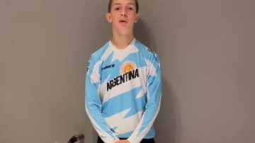 Lanzan una rifa para que el biker Nico Stancampiano pueda competir en el Mundial de Dinamarca