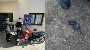 Atrapan a un hombre que circulaba armado por las calles del barrio Belén