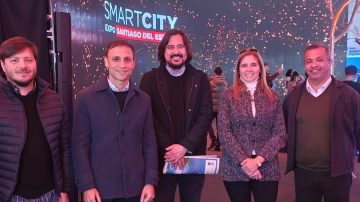 El intendente de la ciudad de Fernández presente en la Smart City Expo