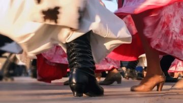 La academia de danzas folclóricas “Renacer” inició sus actividades en Fernández