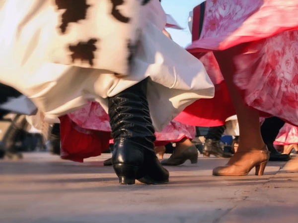 La academia de danzas folclóricas “Renacer” inició sus actividades en Fernández