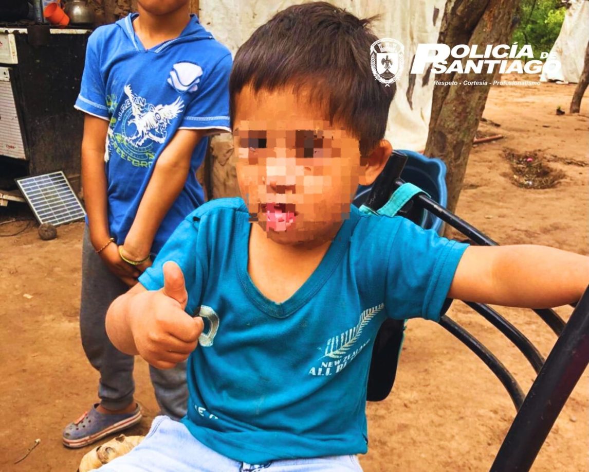 Encontraron a Sergio, el nene de 5 años que había desaparecido en Alberdi