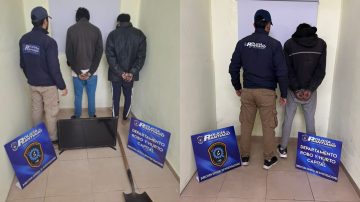 Detienen a Gusti, “Sordo” y “Facha” y recuperan numerosos bienes robados