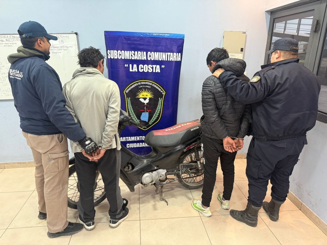Allanan propiedades en el B° Independencia y detienen a sospechosos de robo