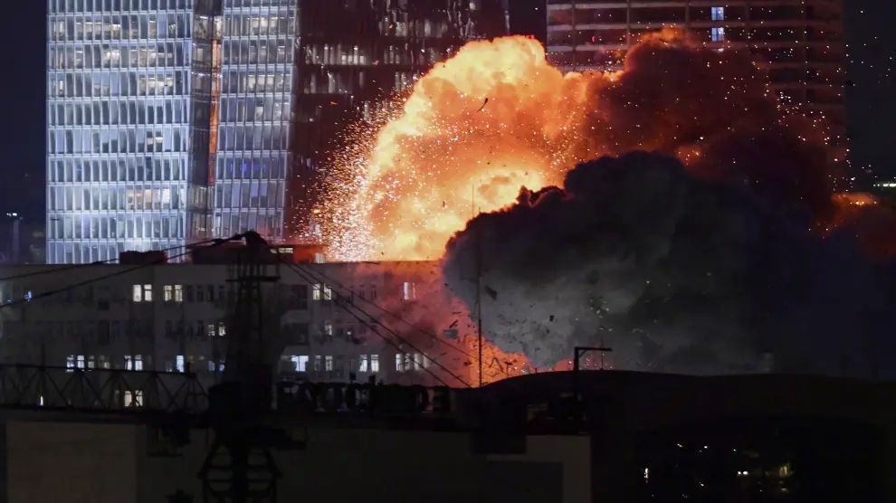 Más de 70 víctimas por bombardeo israelí a Teherán