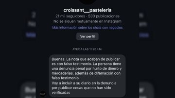 Croissant Pastelería incluirá a Info del Estero en futuras demandas