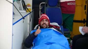 Le dieron el alta al fotógrafo Pablo Grillo y continuará su recuperación en un centro de rehabilitación
