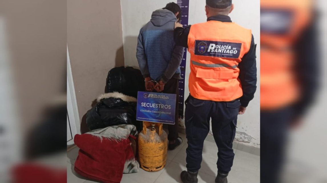 Un hombre junto a un adolescente robaron camperas y un acolchado: los vendieron a bajo costo