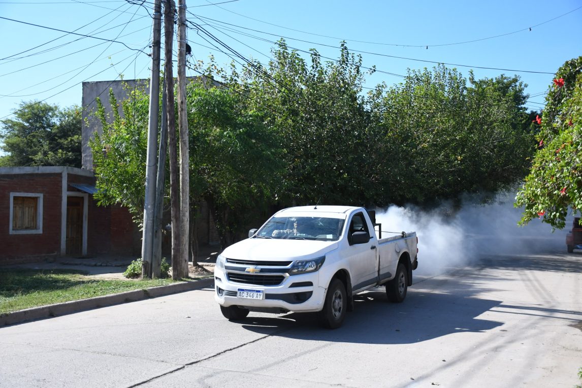 Cronograma semanal de fumigaciones en la capital santiagueña