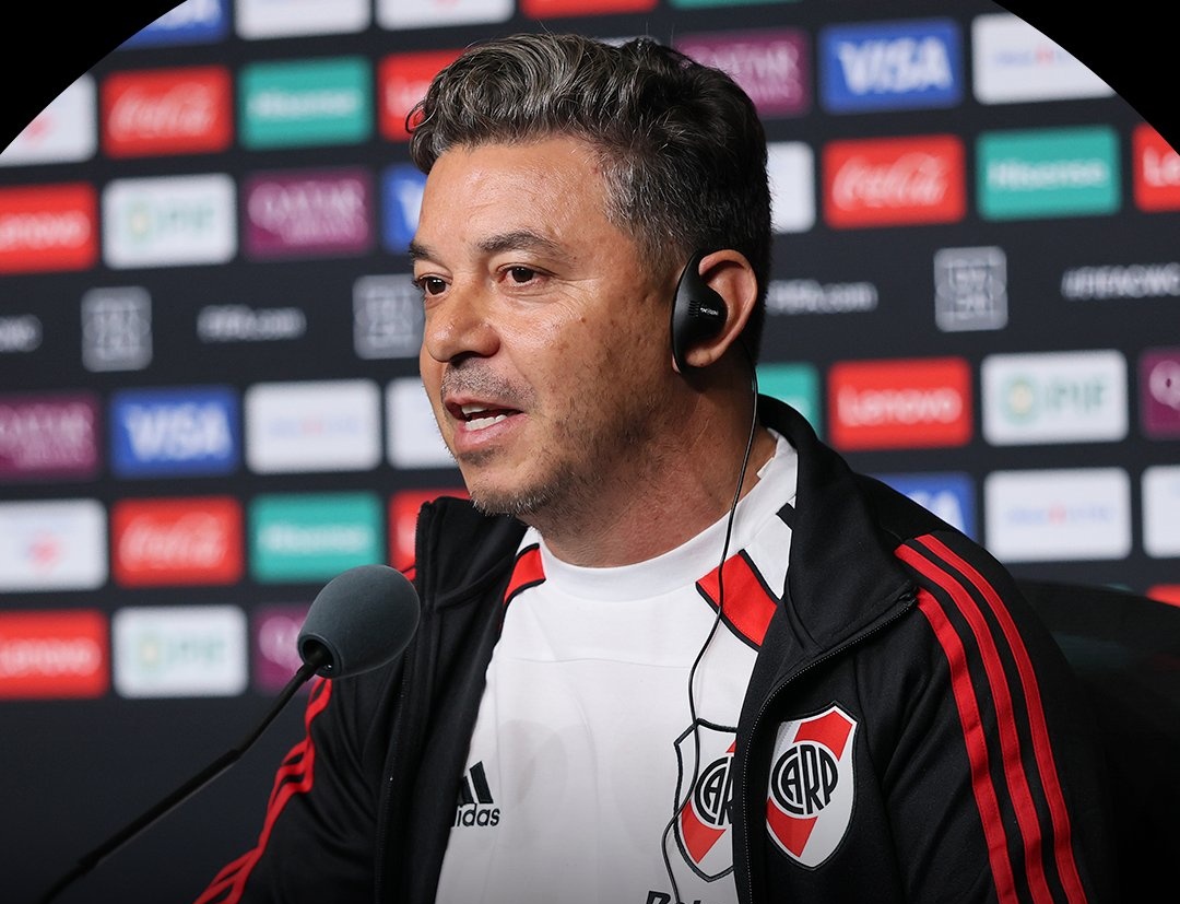 Gallardo habló sobre el pase de Mastantuono al Real Madrid y se quejó de la sede que le tocó