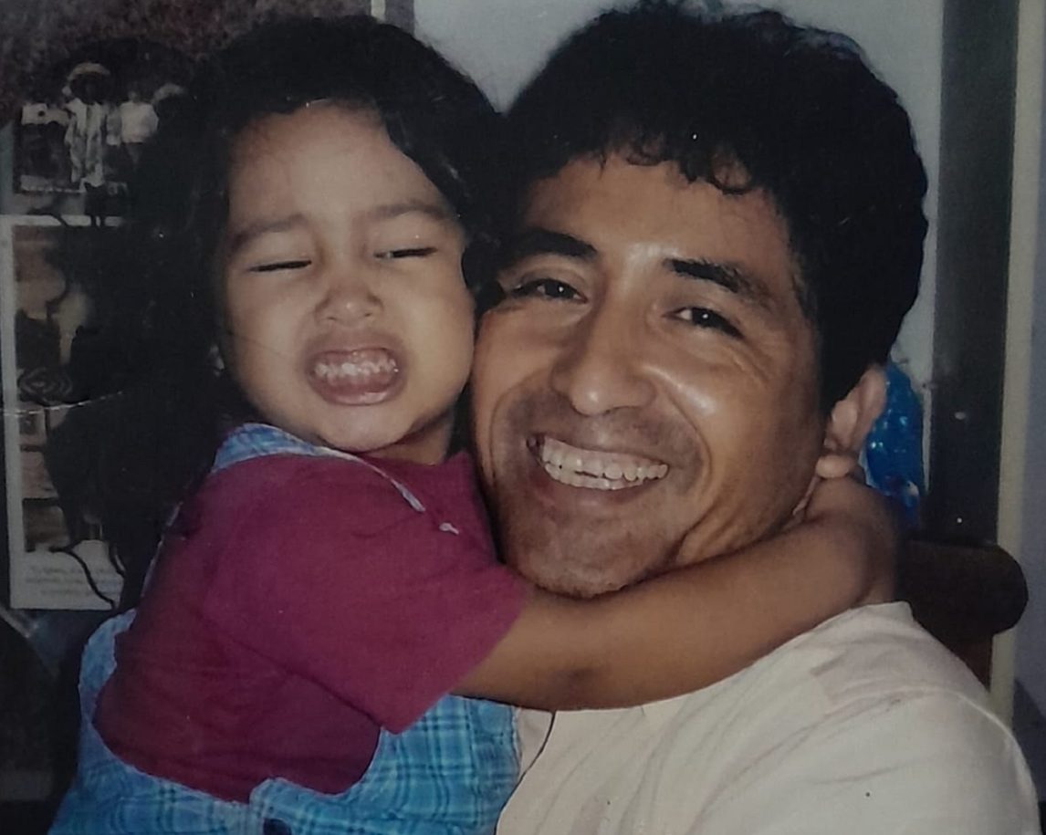 La conmovedora dedicatoria de Brisa, la hija de Huguito Flores en el Día del Padre